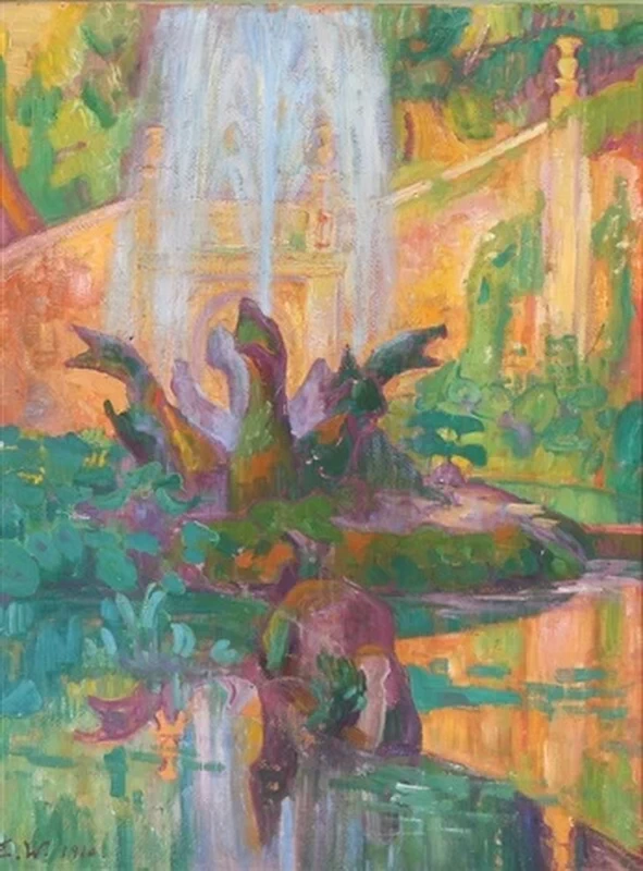 Lili Elbe - Vista giardino